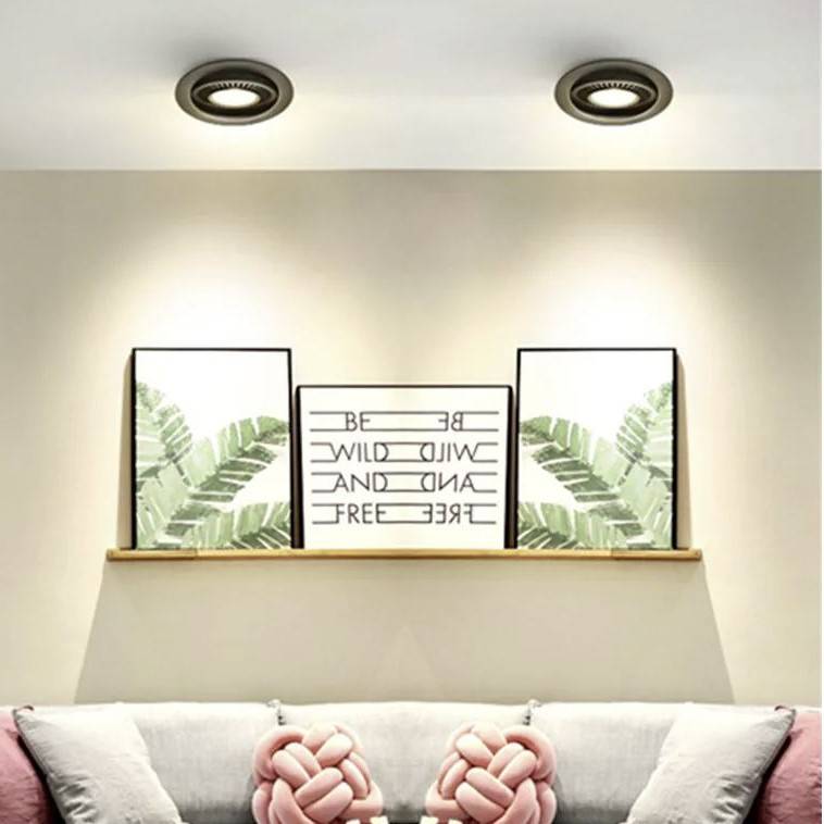 360 Degree Rotatable LED Recessed Shell Spotlight LED Ceiling Downlights