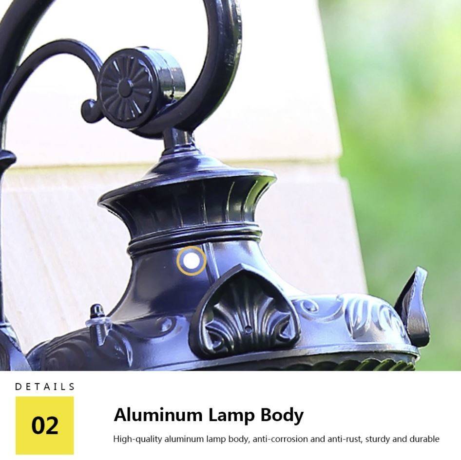 European Vintage Outdoor Wall Sconce lamp Exterior Wall Lamps
