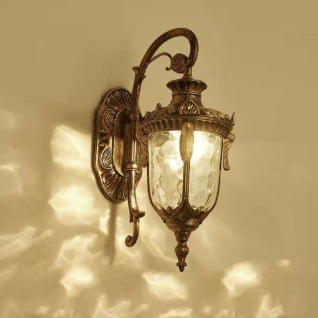 European Vintage Outdoor Wall Sconce lamp Exterior Wall Lamps