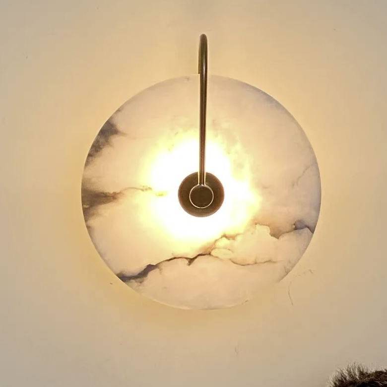 Marble Lampshade LED Wall Lamp Wall Lamps (Indoor) Marble Lampshade LED Wall Lamp Wall Lamps (Indoor)