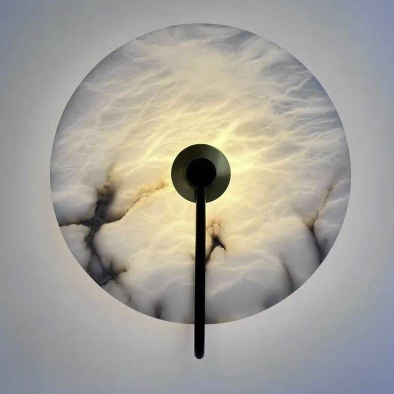 Marble Lampshade LED Wall Lamp Wall Lamps (Indoor) Marble Lampshade LED Wall Lamp Wall Lamps (Indoor)
