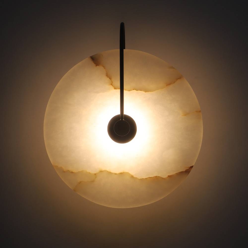 Modern Marble Led Wall Lamp Personality Home Wall Decoration Lampshade LED Lighting Fixture for Home Decor Bedroom Gold Lamps Wall Lamps (Indoor)