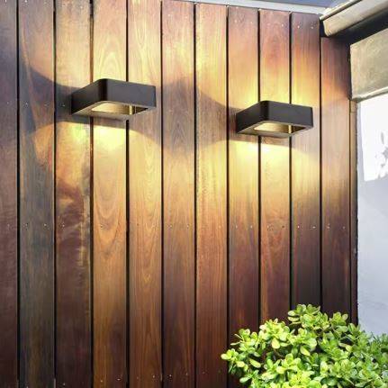 Outdoor Modern Up & Down LED Porch Wall Lamp Exterior Wall Lamps Outdoor Landscape Lightings Outdoor Modern Up & Down LED Porch Wall Lamp Exterior Wall Lamps Outdoor Landscape Lightings