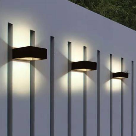 Outdoor Modern Up & Down LED Porch Wall Lamp Exterior Wall Lamps Outdoor Landscape Lightings Outdoor Modern Up & Down LED Porch Wall Lamp Exterior Wall Lamps Outdoor Landscape Lightings
