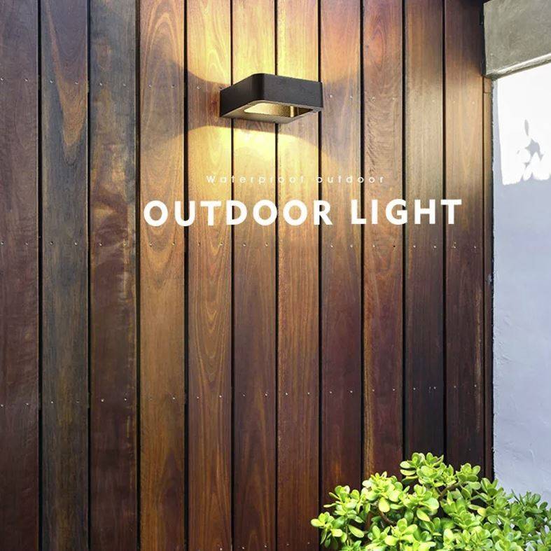 Outdoor Modern Up & Down LED Porch Wall Lamp Exterior Wall Lamps Outdoor Landscape Lightings Outdoor Modern Up & Down LED Porch Wall Lamp Exterior Wall Lamps Outdoor Landscape Lightings