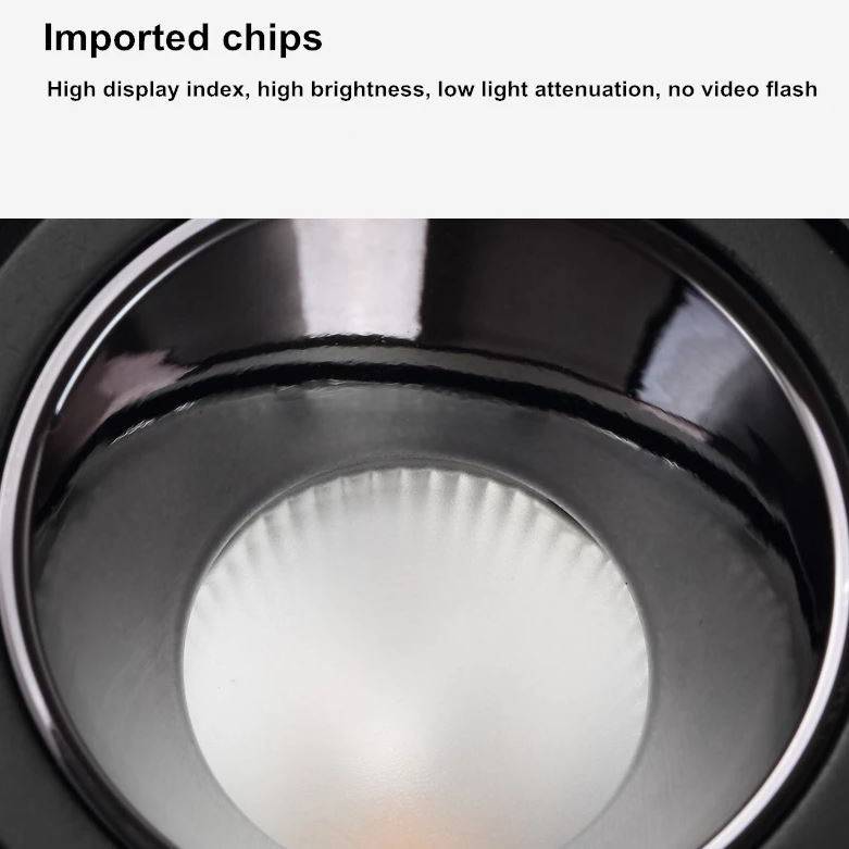 Single/Double Head LED Recessed Ceiling Spotlight Fixtures LED Ceiling Downlights