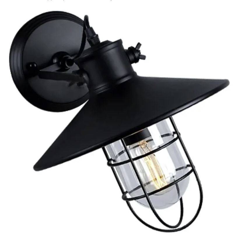 Vintage Loft Style Iron Cage Wall Sconce Lamp Wall Lamps (Indoor) Vintage Loft Style Iron Cage Wall Sconce Lamp Wall Lamps (Indoor)