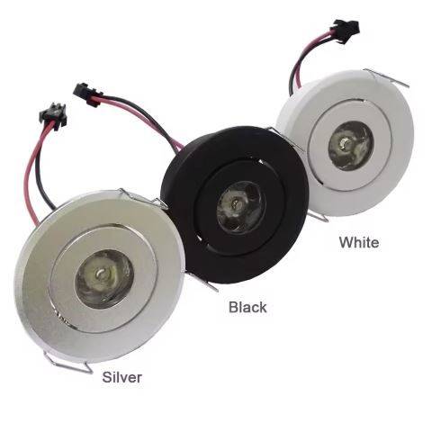 10PCs/Pk Mini Recessed LED Cabinet Spotlights LED Ceiling Downlights