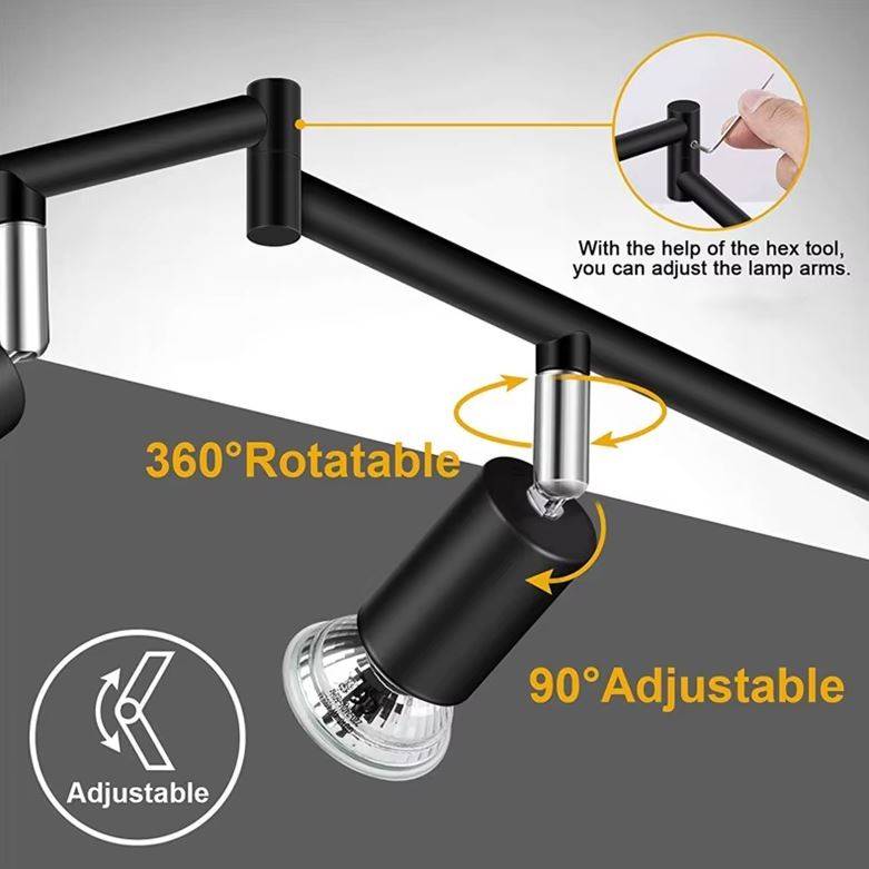 Angle Adjustable LED Ceiling Track Spotlights LED Ceiling Downlights Angle Adjustable LED Ceiling Track Spotlights LED Ceiling Downlights