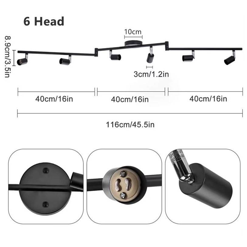 Angle Adjustable LED Ceiling Track Spotlights LED Ceiling Downlights Angle Adjustable LED Ceiling Track Spotlights LED Ceiling Downlights