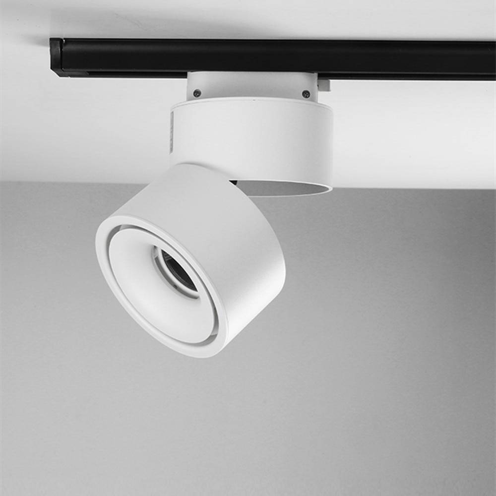 Dimmable COB LED Track Rail Spotlights LED Ceiling Downlights