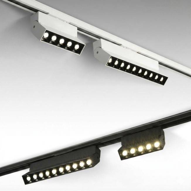 Foldable Linear Multi LED Rail Track Lights LED Ceiling Downlights Foldable Linear Multi LED Rail Track Lights LED Ceiling Downlights