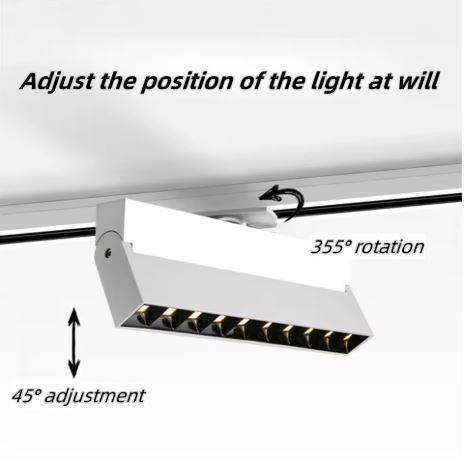 Foldable Linear Multi LED Rail Track Lights LED Ceiling Downlights Foldable Linear Multi LED Rail Track Lights LED Ceiling Downlights