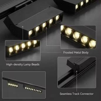Foldable Linear Multi LED Rail Track Lights LED Ceiling Downlights Foldable Linear Multi LED Rail Track Lights LED Ceiling Downlights