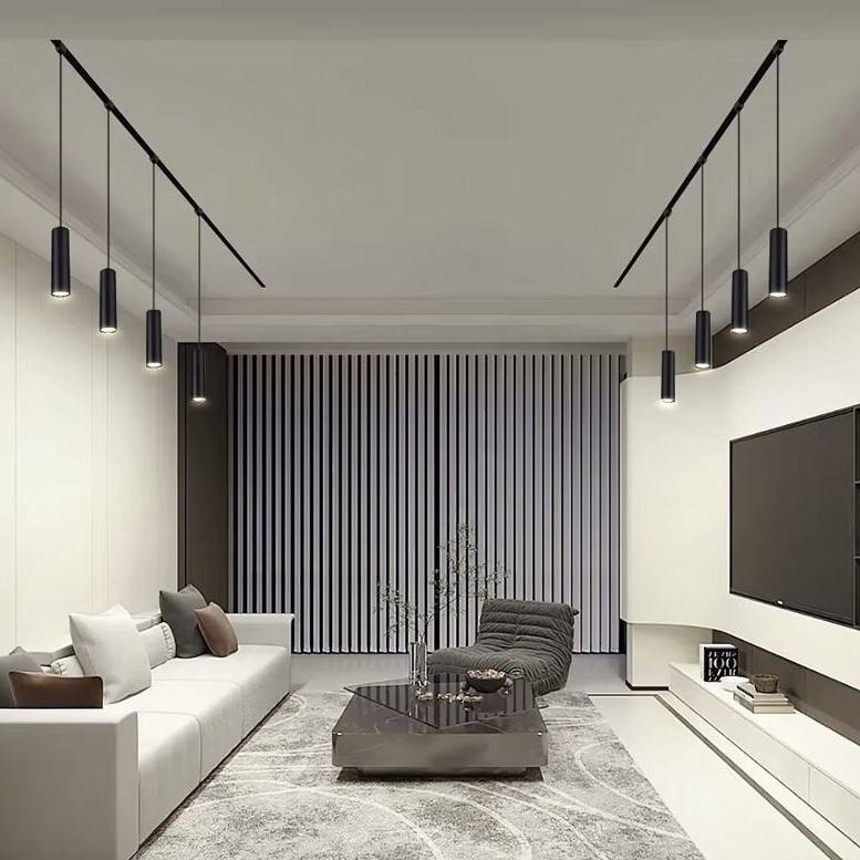 Height Adjustable LED Bar Pendant Track Lights Pendant Lights