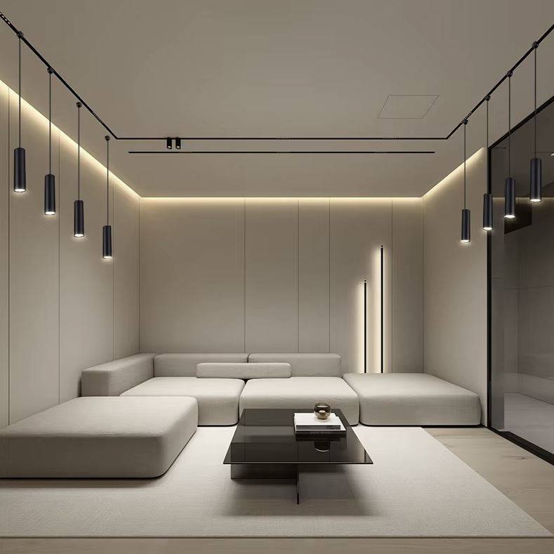 Height Adjustable LED Bar Pendant Track Lights Pendant Lights