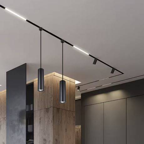 Height Adjustable LED Bar Pendant Track Lights Pendant Lights