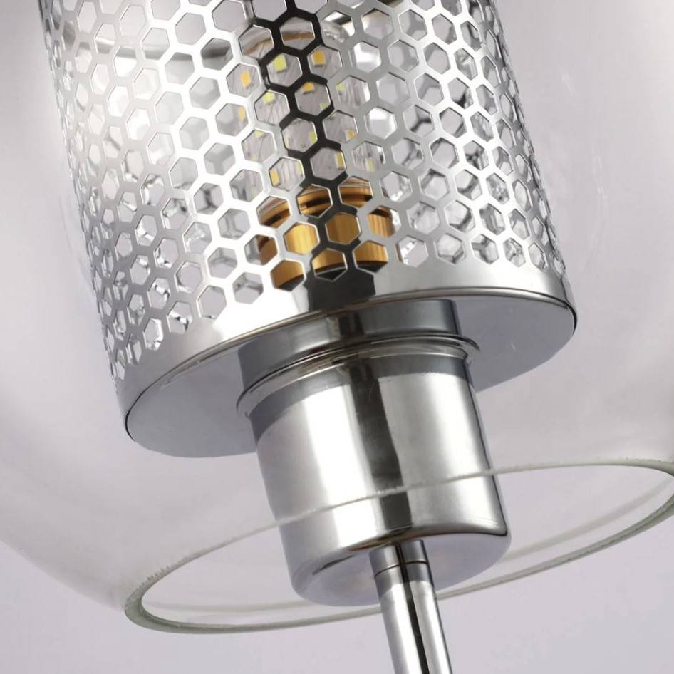 Modern Gold & Glass Shade Loft Wall Sconces Lamp Wall Lamps (Indoor)