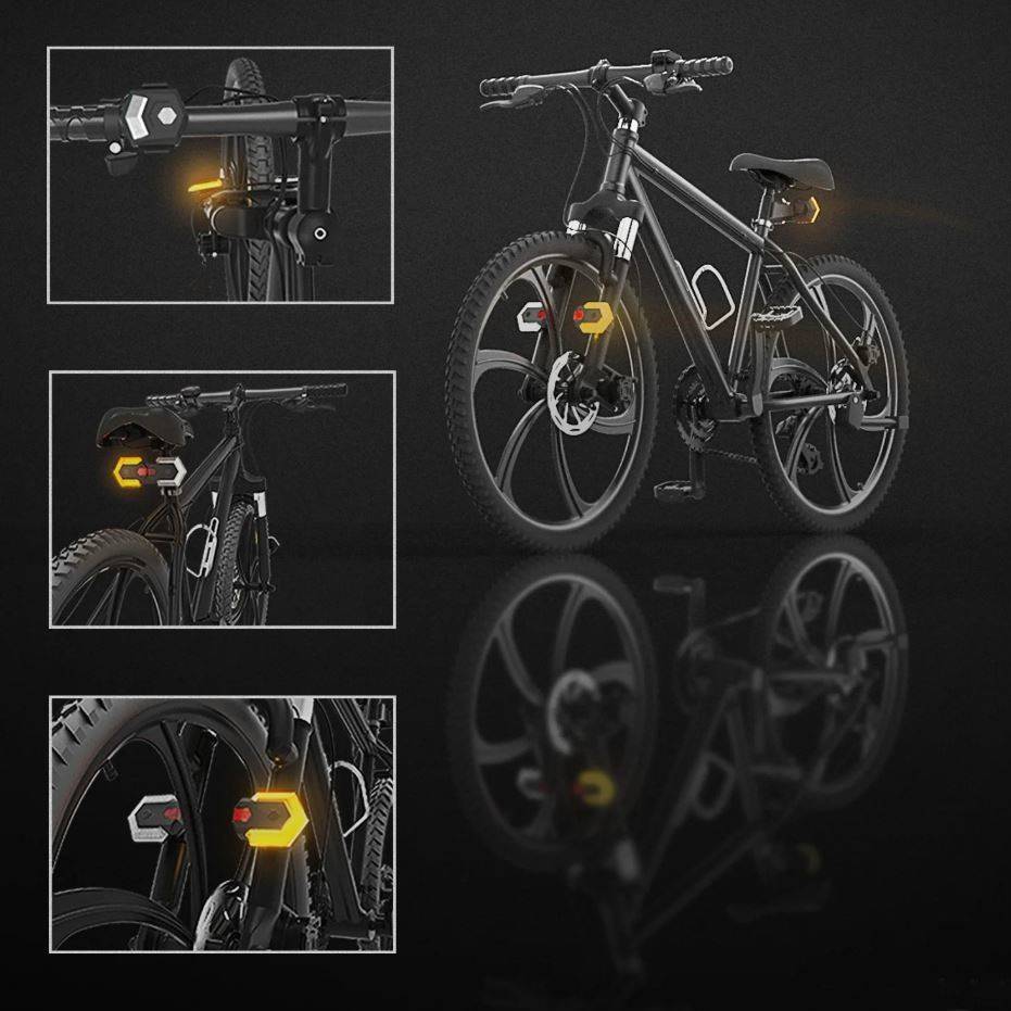 Premium Smart Bike Turn Signal Kit Flash Lights & Head Lamps Premium Smart Bike Turn Signal Kit Flash Lights & Head Lamps
