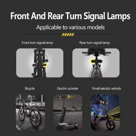 Premium Smart Bike Turn Signal Kit Flash Lights & Head Lamps Premium Smart Bike Turn Signal Kit Flash Lights & Head Lamps