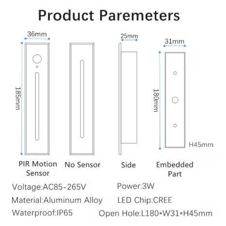Recessed LED Wall Step Lights Exterior Wall Lamps Wall Lamps (Indoor) Recessed LED Wall Step Lights Exterior Wall Lamps Wall Lamps (Indoor)