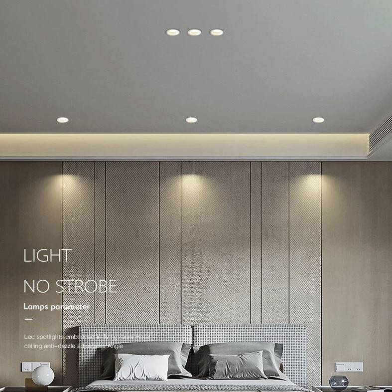 Slim LED Panel Recessed Ceiling Spotlights LED Ceiling Downlights Slim LED Panel Recessed Ceiling Spotlights LED Ceiling Downlights
