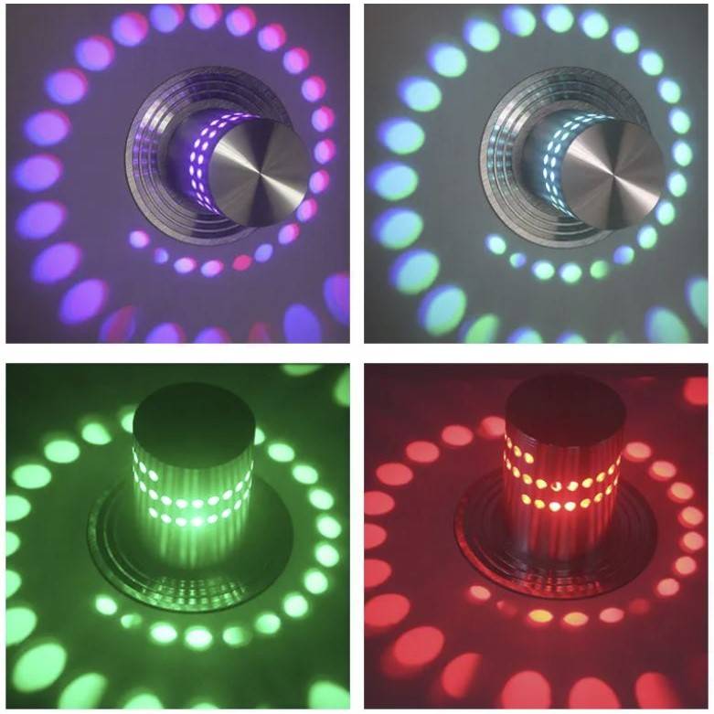 Spiral Lighting Effect LED Wall Lamp Wall Lamps (Indoor) Spiral Lighting Effect LED Wall Lamp Wall Lamps (Indoor)