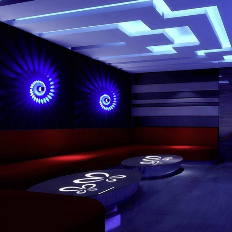 Spiral Lighting Effect LED Wall Lamp Wall Lamps (Indoor) Spiral Lighting Effect LED Wall Lamp Wall Lamps (Indoor)