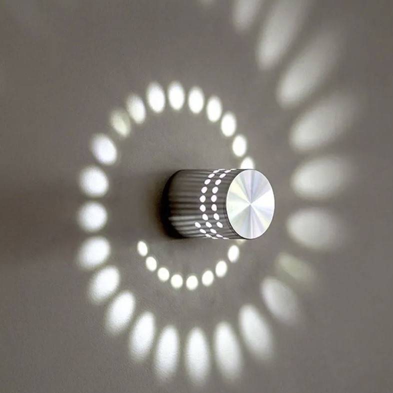 Spiral Lighting Effect LED Wall Lamp Wall Lamps (Indoor) Spiral Lighting Effect LED Wall Lamp Wall Lamps (Indoor)