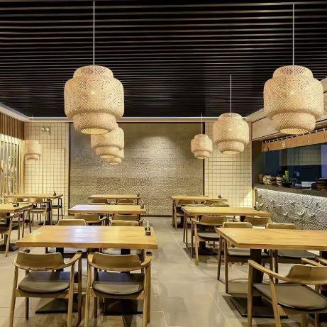 Postmodern Tiered Design Bamboo Pendant Lights Pendant Lights Postmodern Tiered Design Bamboo Pendant Lights Pendant Lights