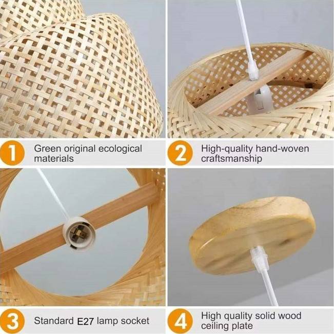 Postmodern Tiered Design Bamboo Pendant Lights Pendant Lights Postmodern Tiered Design Bamboo Pendant Lights Pendant Lights