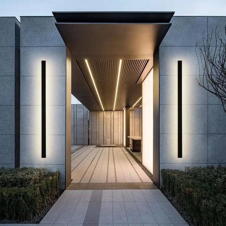 Long Slim outdoor Porch Wall Lights Exterior Wall Lamps Outdoor Landscape Lightings Long Slim outdoor Porch Wall Lights Exterior Wall Lamps Outdoor Landscape Lightings