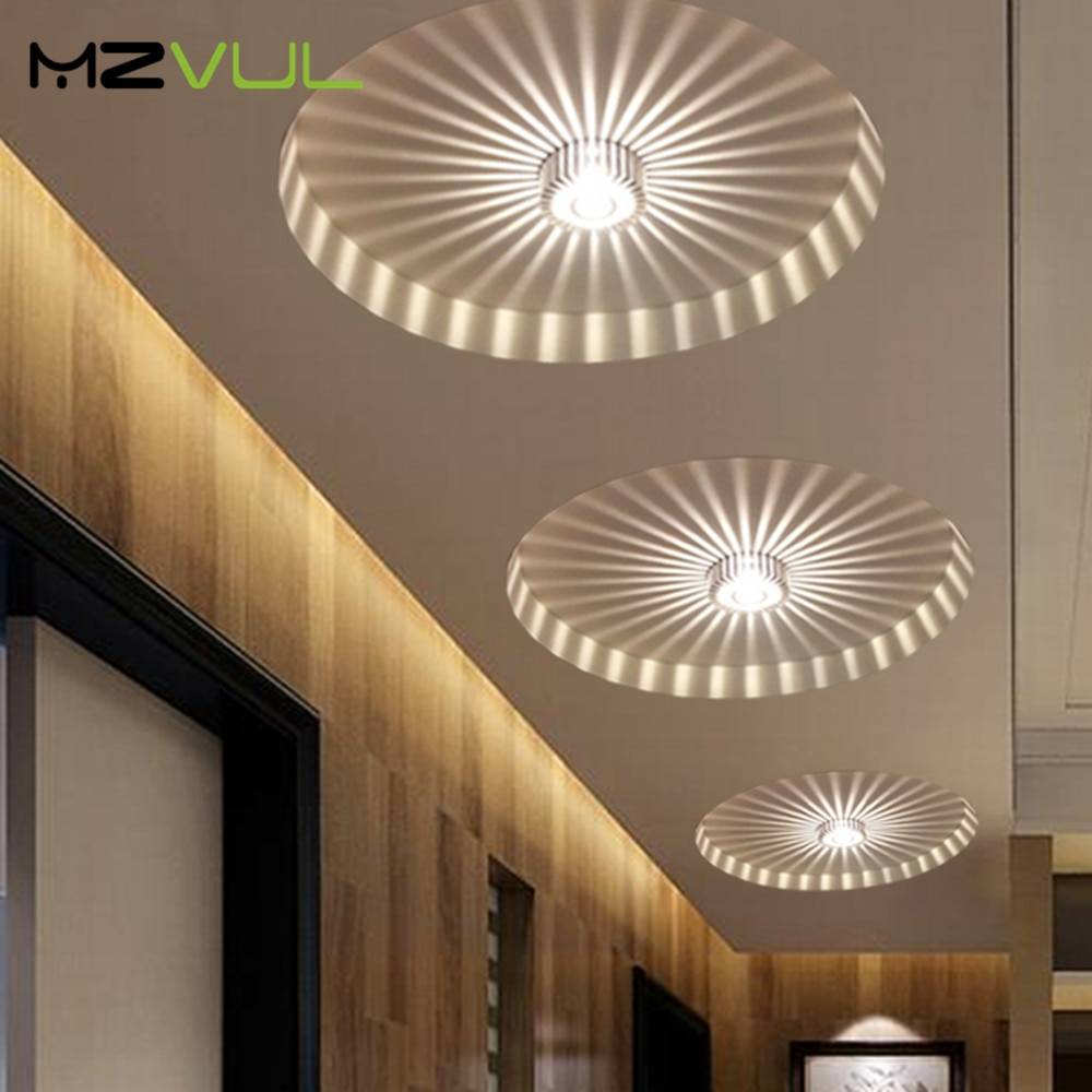 Modern Led Ceiling Lamp Recessed Led Downlight Artly Creative Spot Led Lights 3W Colorful Indoor Decorative Lighting AC110V 220V LED Ceiling Downlights