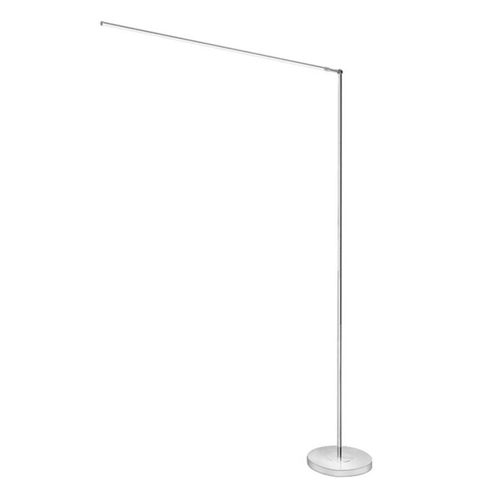 Slimline Super Bright 20W Long Tube LED Standing Pole Lamp Adjustable Dimmable Led Floor Lamp for Study Piano Office Artist Floor Lamps