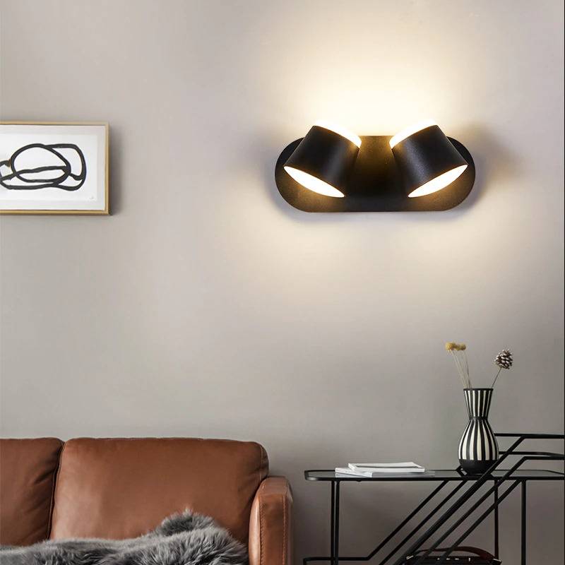1/2/3 Heads Free Rotatable LED Wall Sconce Lighting Vanity Lights Wall Lamps (Indoor)