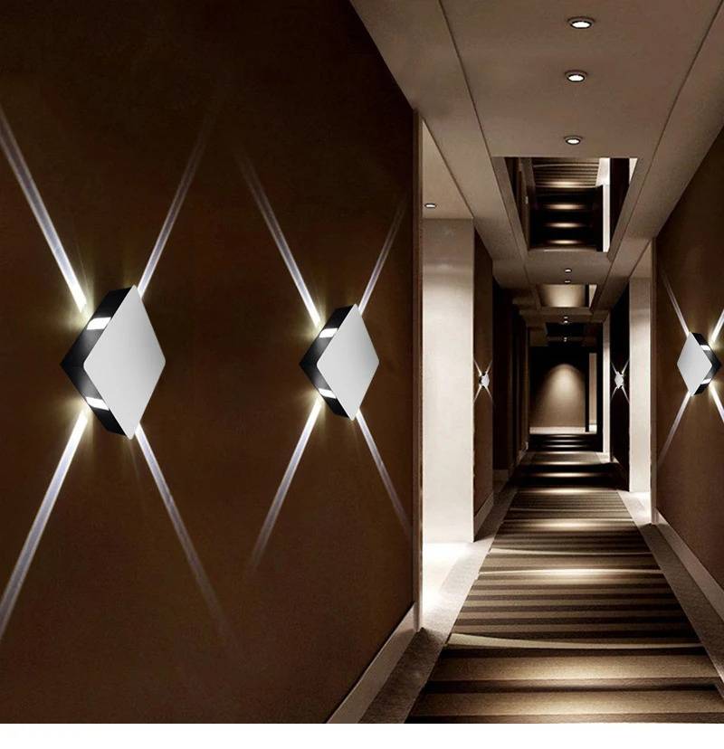 Cross Lighting Beam LED Wall Sconce Wall Lamps (Indoor)