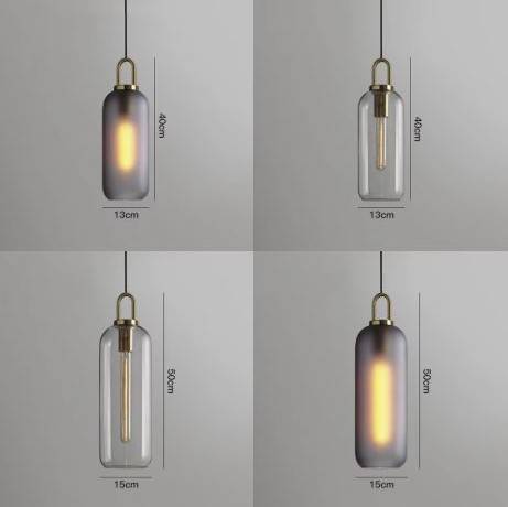 Luxury Brass Fitting Glass Ball Pendant Lights Pendant Lights