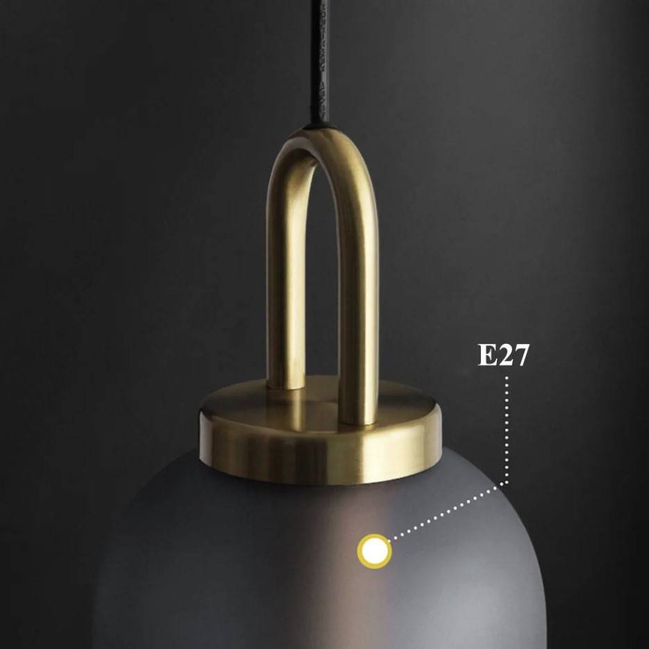 Luxury Brass Fitting Glass Ball Pendant Lights Pendant Lights
