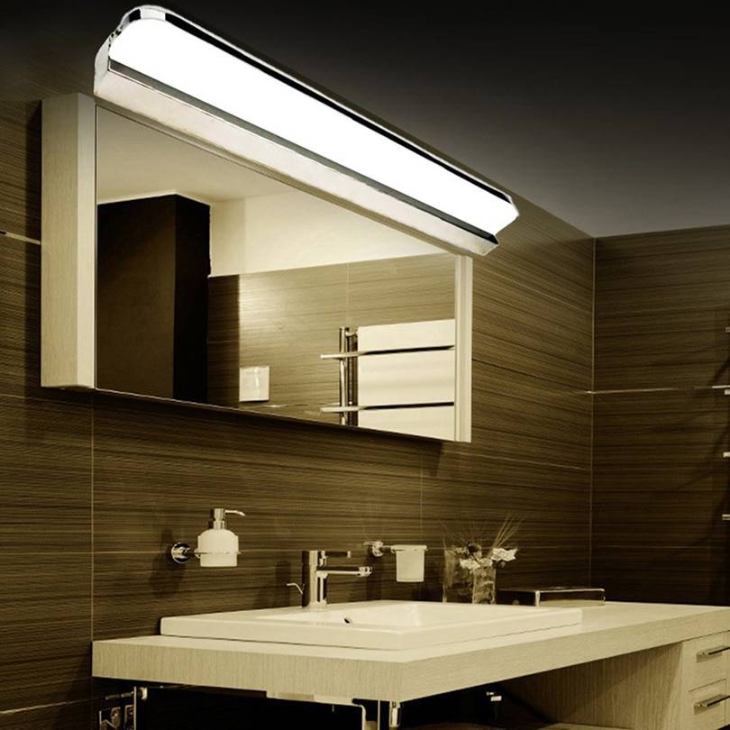 Waterproof LED Mirror 3W 9W 12W Front Light wall lamps AC95-265V Wall Mounted Bathroom LivilingRoom Bedroo Makeup LED Wall Lamp Vanity Lights