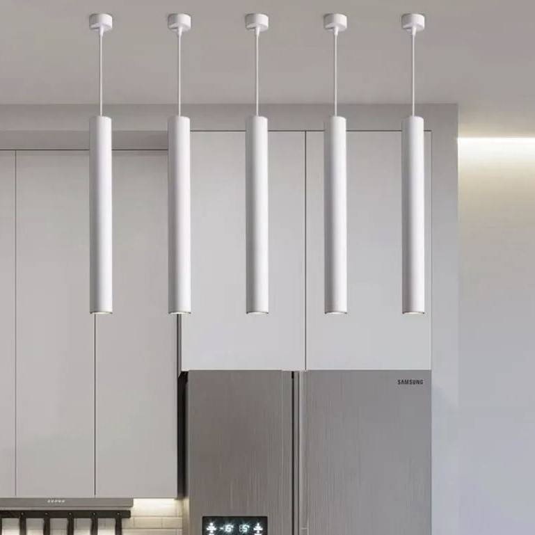 Dimmable Long Tube LED Pendant Light Pendant Lights Dimmable Long Tube LED Pendant Light Pendant Lights