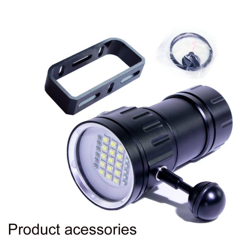 Underwater 80m 12000LM XML2+Four XPE LED Scuba Diving Flashlight Torch Lamp NEW 