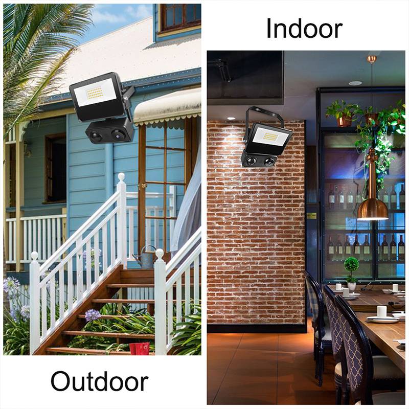 Security Floodlight Cam 1080p 3400Lumen Brightness IP65 Waterproof Smart Camera Monitoring lamp With Motion Sensor 2-Way Talk Lighting Tech Gadgets Tech Gadgets