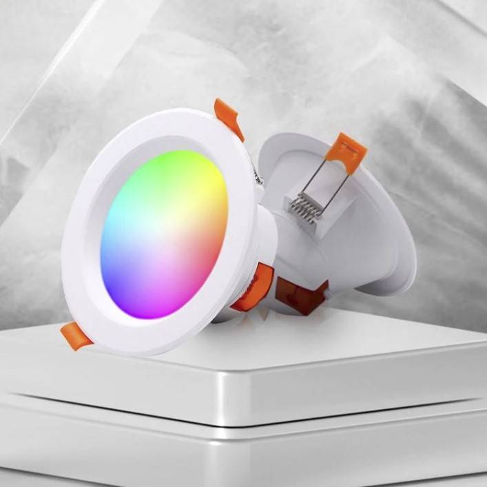 APP Control Smart RGB Recessed Downlights LED Ceiling Downlights