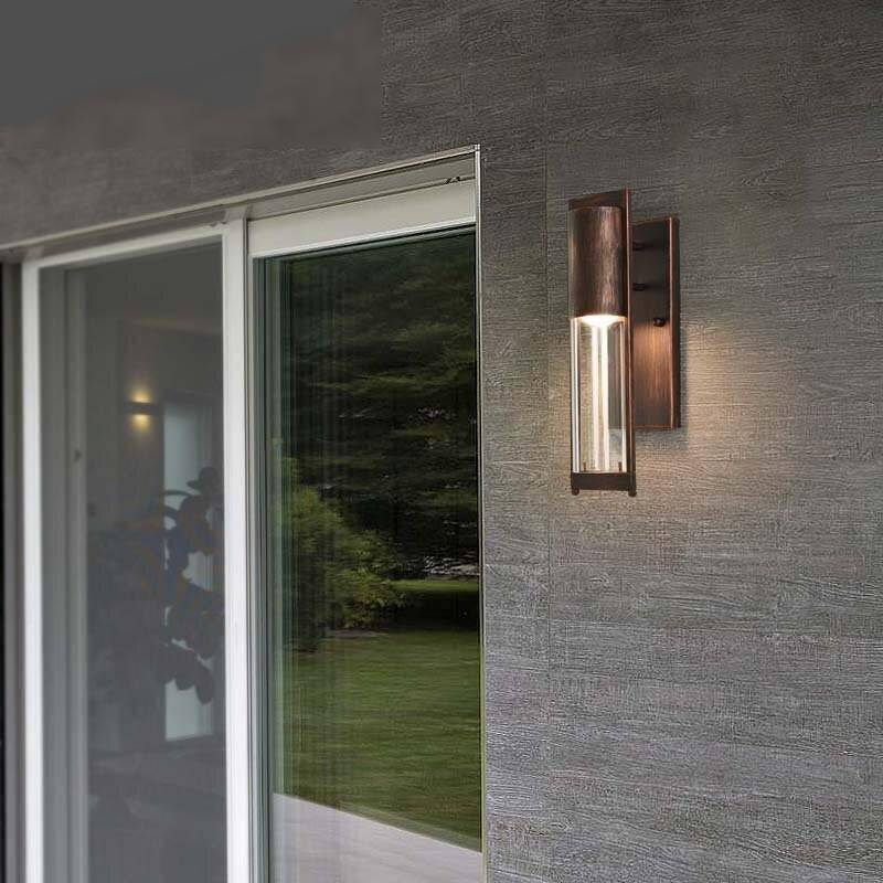 Modern Vintage Outdoor Porch Wall Sconce Light Exterior Wall Lamps Outdoor Landscape Lightings