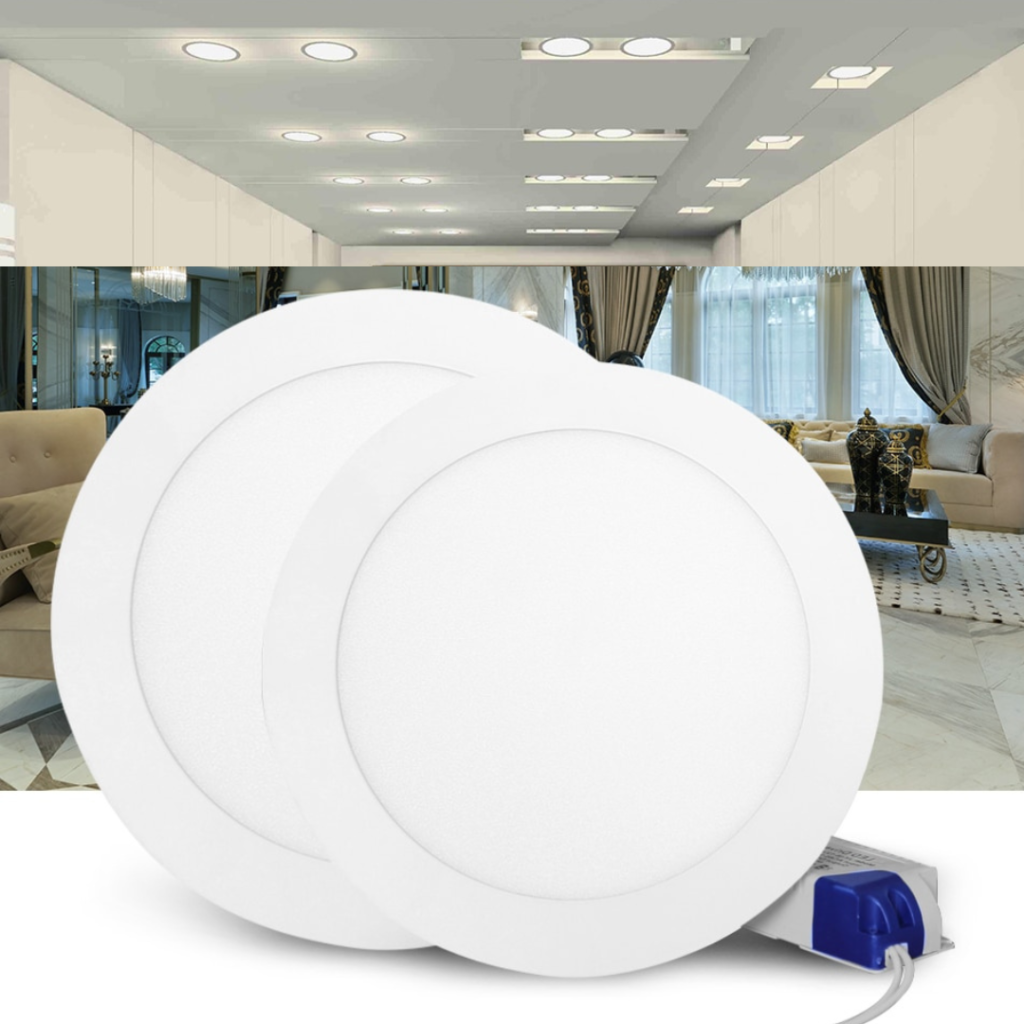 Recessed Dimmable LED Panel Downlights - Lighting4Home