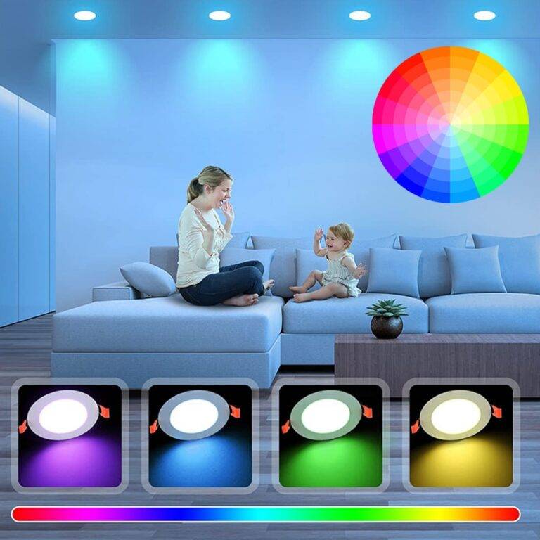 APP Control Smart RGB Recessed Downlights Lighting4Home