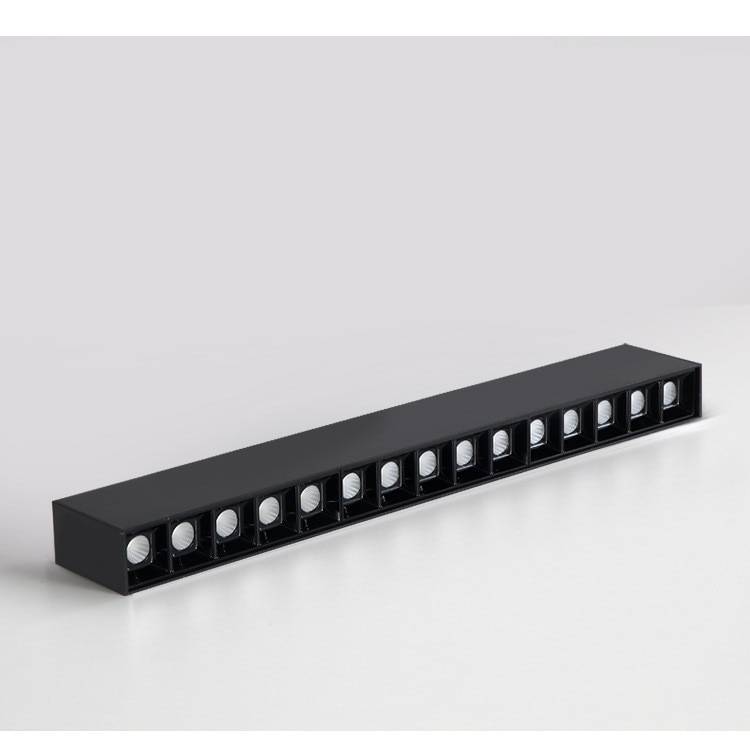 Dimmable LED Downlight Spot Light 20W 30W 40W line light bar creative linear long strip living room corridor light Recessed LED Ceiling Downlights