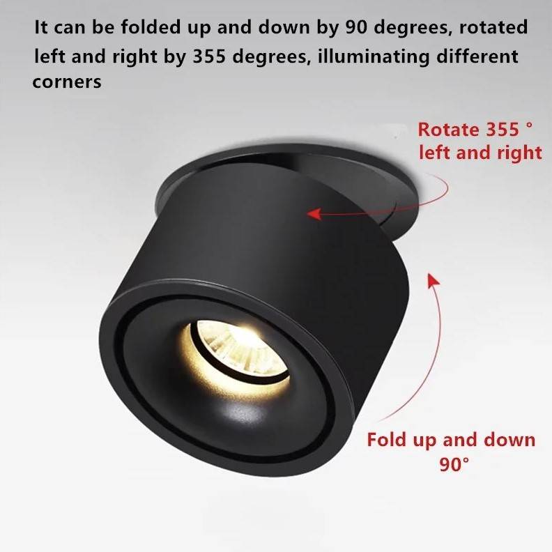 Free Directional Compact LED Dimmable Spotlights LED Ceiling Downlights Free Directional Compact LED Dimmable Spotlights LED Ceiling Downlights