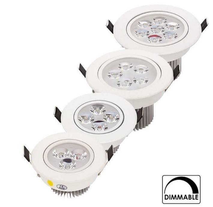 Mini Dimmable Ceiling Recessed LED Spotlights LED Ceiling Downlights