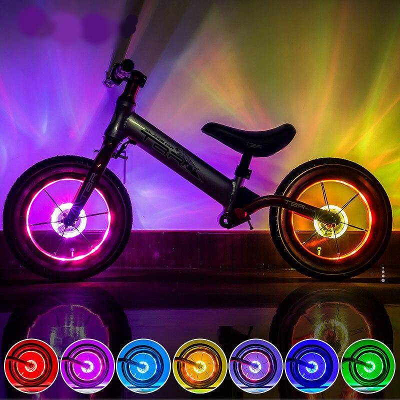 Rechargeable LED Bicycle Wheel Hub Lights Novelty Lightings
